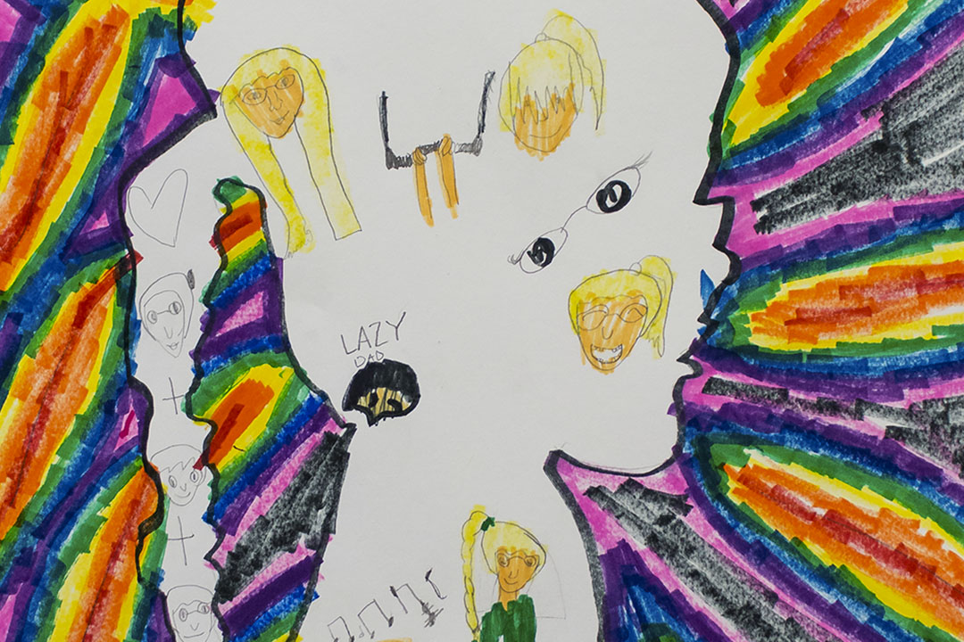 Colorful drawing